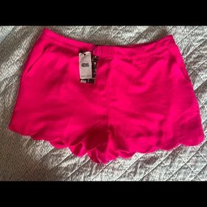 NWT NAKED ZEBRA Size Large pink short